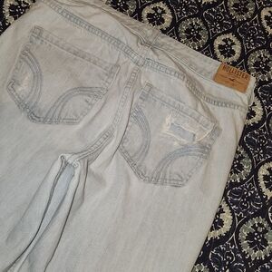 Hollister Women's Light Blue Denim Jeans